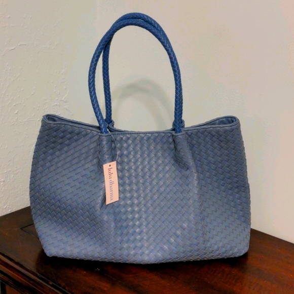 lulu dharma Handbags - lulu dharma vegan leather tote